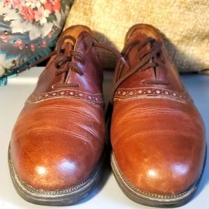 👞 CLAYBROOKE Men's Leather Oxford Dress Shoe Utah 9.5 👞